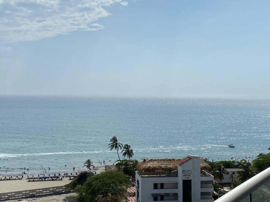 Magnifico Apartamento Con Vista Y Salida Al Mar Санта-Марта Экстерьер фото
