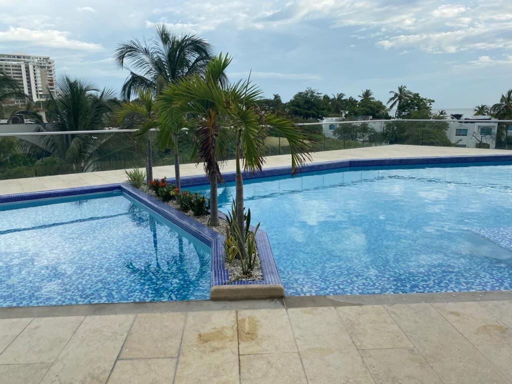 Magnifico Apartamento Con Vista Y Salida Al Mar Санта-Марта Экстерьер фото
